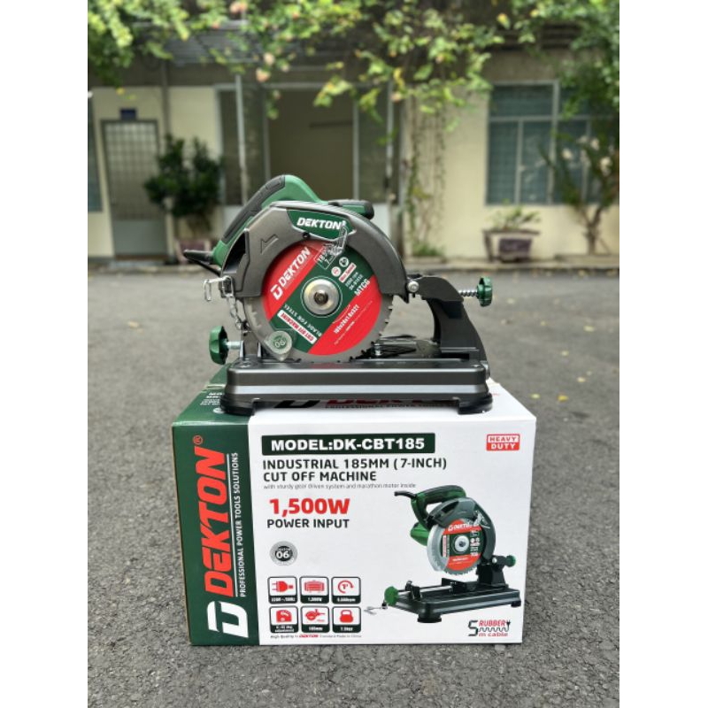 Máy cắt sắt , cắt gỗ trượt đa năng Dekton Dk-CBT185 185mm
