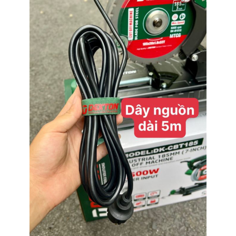 Máy cắt sắt , cắt gỗ trượt đa năng Dekton Dk-CBT185 185mm