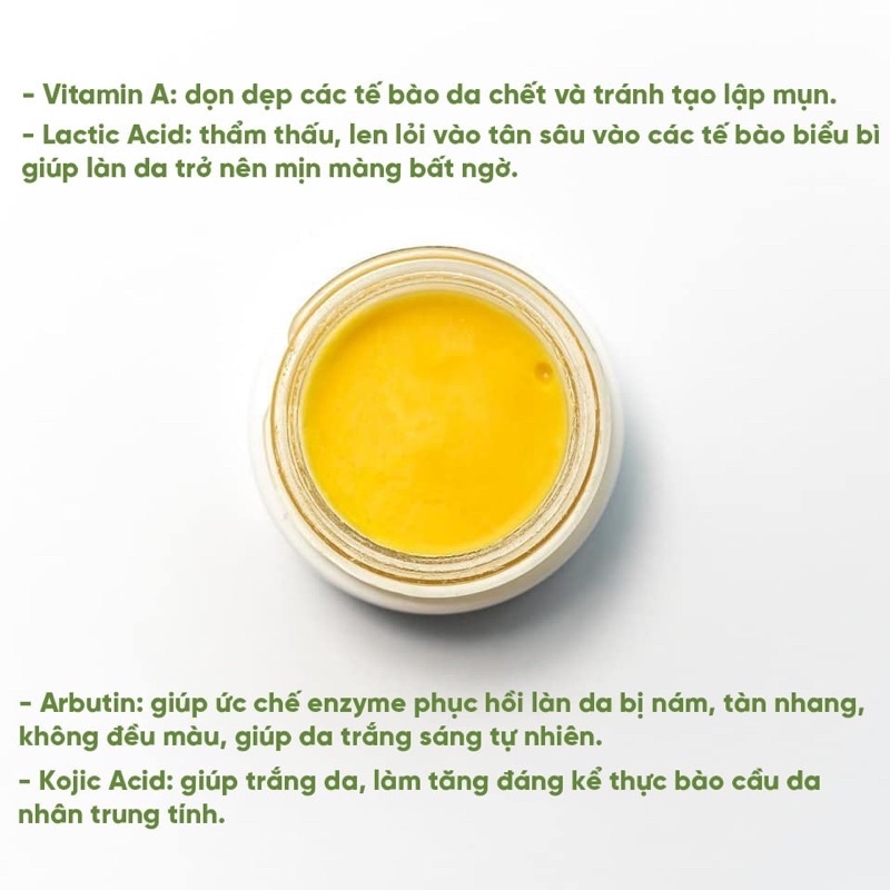 Mangtaybaby - Kem Peel Hoạt Chất Vitamin A 5% Innoaesthetics Inno LIGHTENING- Tái Tạo Đều Màu Da Giảm Mụn