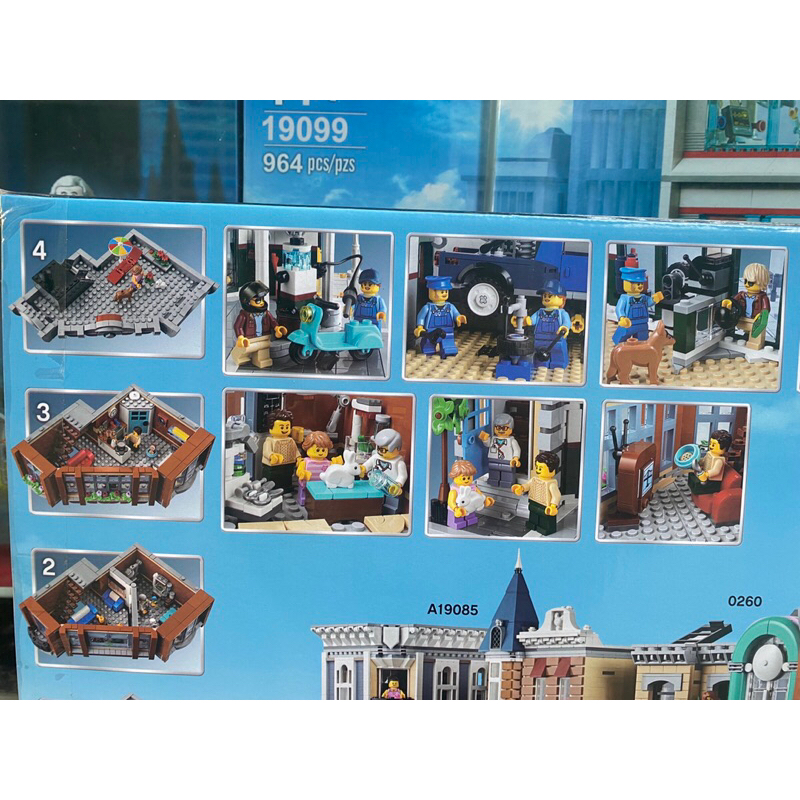 Đồ chơi lắp ráp 0264 6012 15042 Mô hình Gara sửa xe ô tô