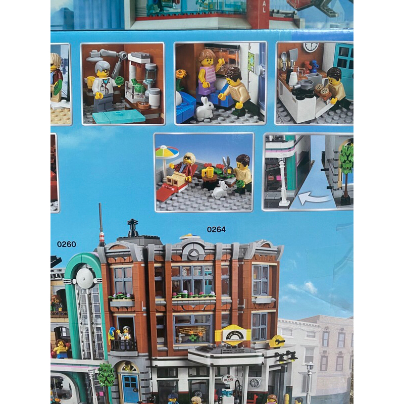 Đồ chơi lắp ráp 0264 6012 15042 Mô hình Gara sửa xe ô tô