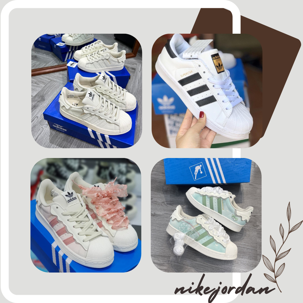 Giày Adidas_Sò Nam Nữ, Giày Adidas_Superstar, Giày Adidas_Mũi Sò Hàng Đẹp Full Box Bill