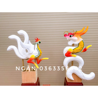 Cốt rồng phượng 3 đuôi cong sẵn mào🌸🌸