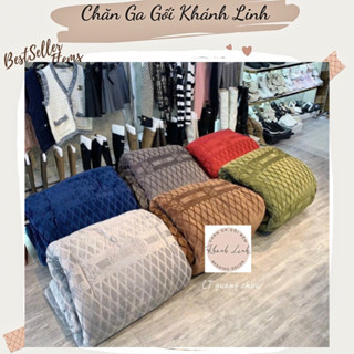 CHĂN LÔNG THỎ COCO CHÍNH HÃNG - VỎ NHẬP KHẨU HÀNG CAO CẤP mẫu mới 2023 lông cừu