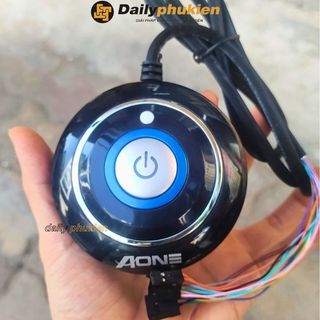 Nút nguồn đa năng AONE tròn dán cho phòng net dailyphukien