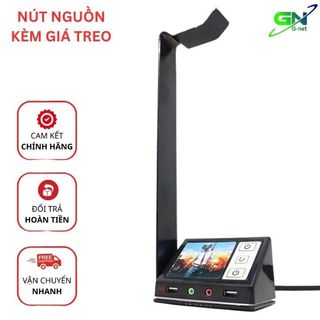 Giá treo tai nghe kèm nút nguồn đa năng dailyphukien