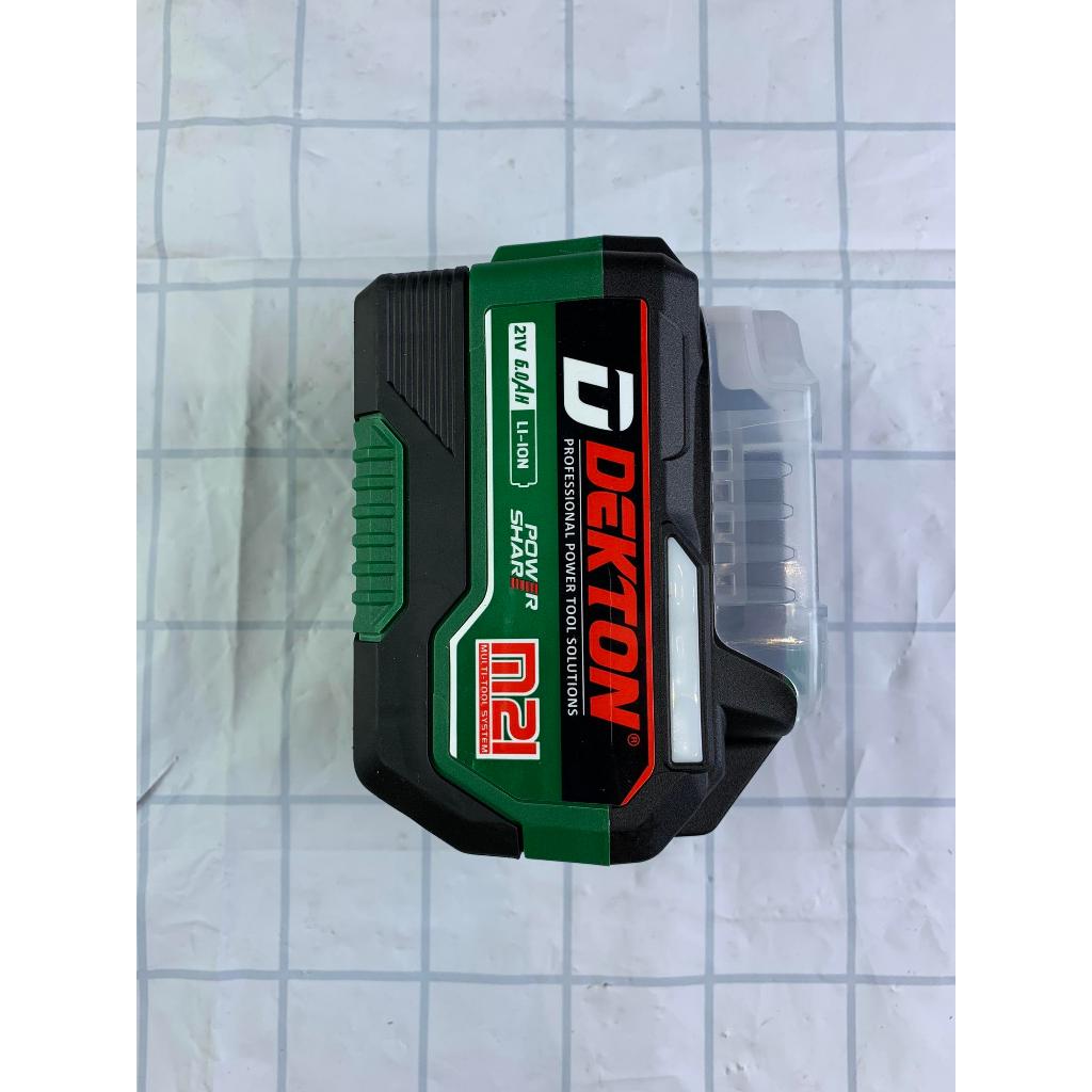 Pin Dekton 21V 6.0Ah M21-B6000Plus