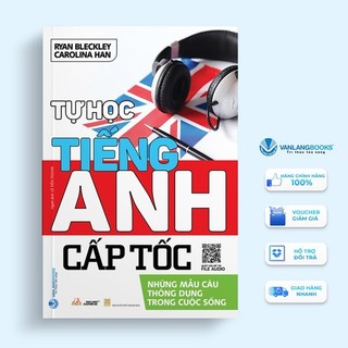Sách - tự học tiếng anh cấp tốc - tái bản 2023 - vanlangbooks