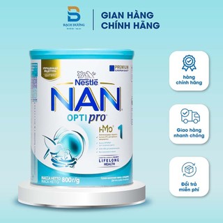 (2025) Sữa NAN Nga Optipro Nestle Số 1 Sữa Bột Công Thức Cho Trẻ Từ 0 - 6 Tháng 800g