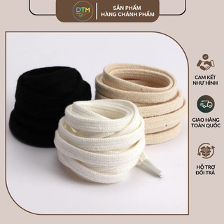 Dây giày, 1 cặp dây giày chất liệu cotton, bản 1cm, chiều dài 1m2, 1m3 dùng Cho Giày Thể Thao Sneakers Conversi