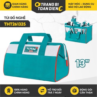 Túi đựng đồ nghề Total THT261325 kích thước 13 inch, chịu tải trọng tối đa 12kg Giỏ đồ nghề đa năng