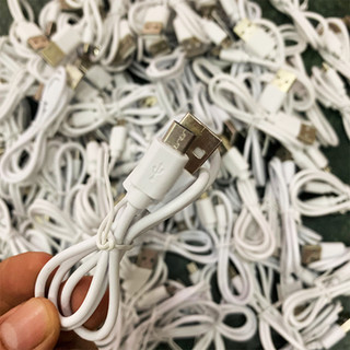 Dây Cáp Sạc đồ chơi USB Micro (0.5m / 1m), type C Trắng