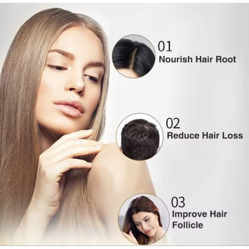 Serum Mọc Tóc Nhanh Tinh Chât Chiét Xuât Gừng Tự Nhiên