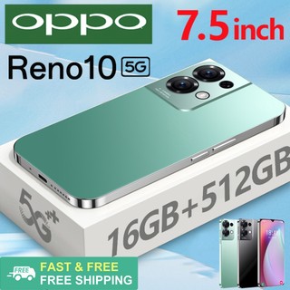 giá rẻ học sinhĐiện thoại OPPQ Reno10 5G điện thoại Full HD 7.5Inch Điện Thoại Di Động Bộ Nhớ Lớn 12+512GB Hai Thẻ Sim