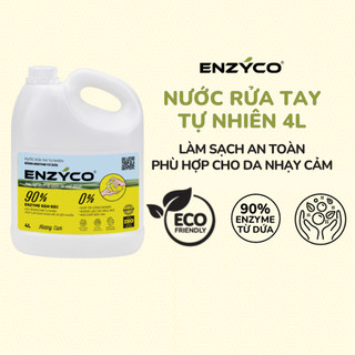 Nước Rửa Tay Sinh Học 4L Enzyco Dành Cho Da Nhạy Cảm, Enzyme Từ Dứa