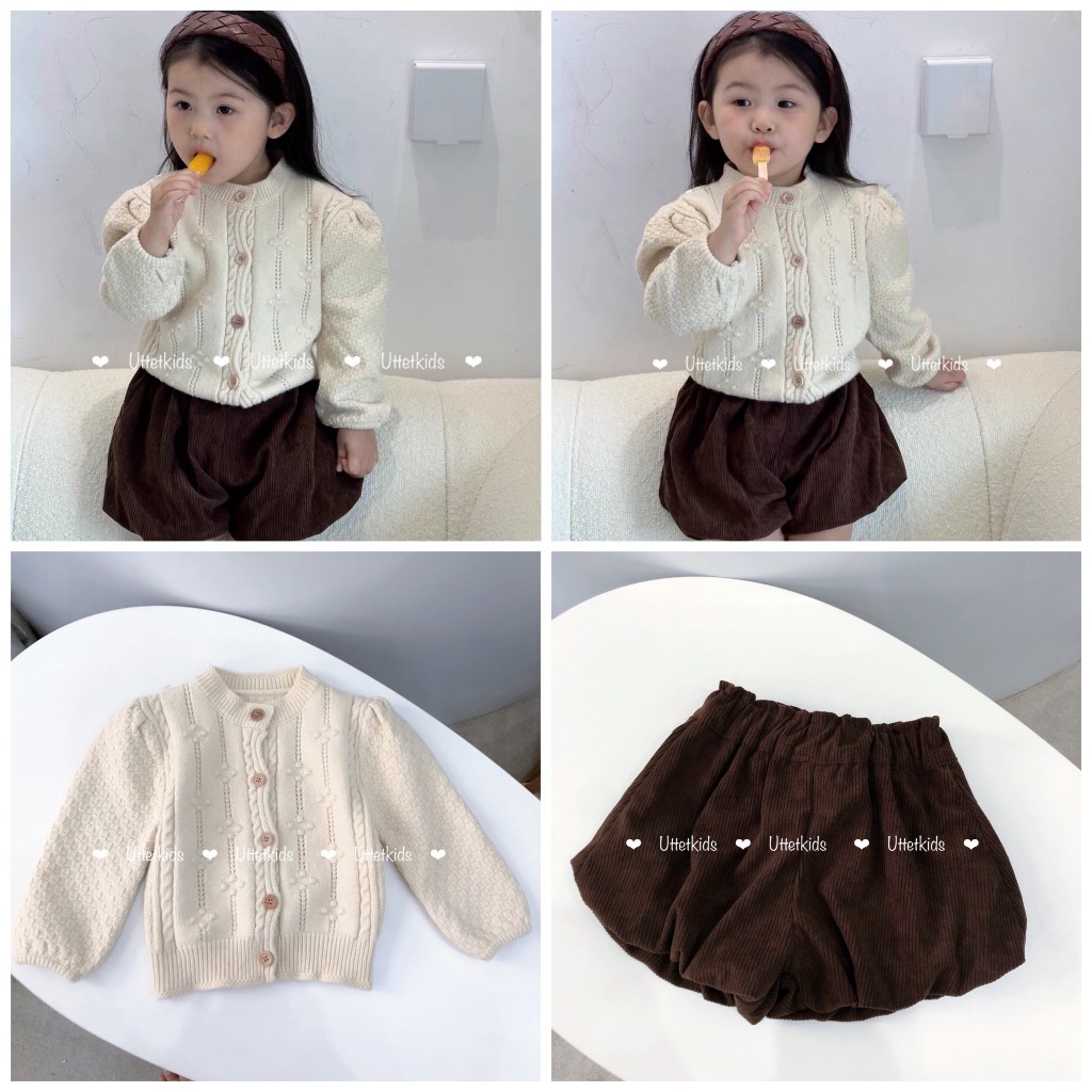 ÁO QUẦN HOẶC CHÂN VÁY PHONG CÁCH HÀN QUỐC CHO BÉ GÁI