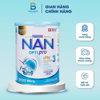 (2025) Sữa NAN Nga Optipro Nestle Số 3 Sữa Bột Công Thức Cho Trẻ Từ 12 - 18 Tháng 800g
