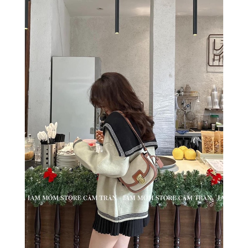 ÁO KHOÁC LEN CADIGAN THUỶ THỦ 2M