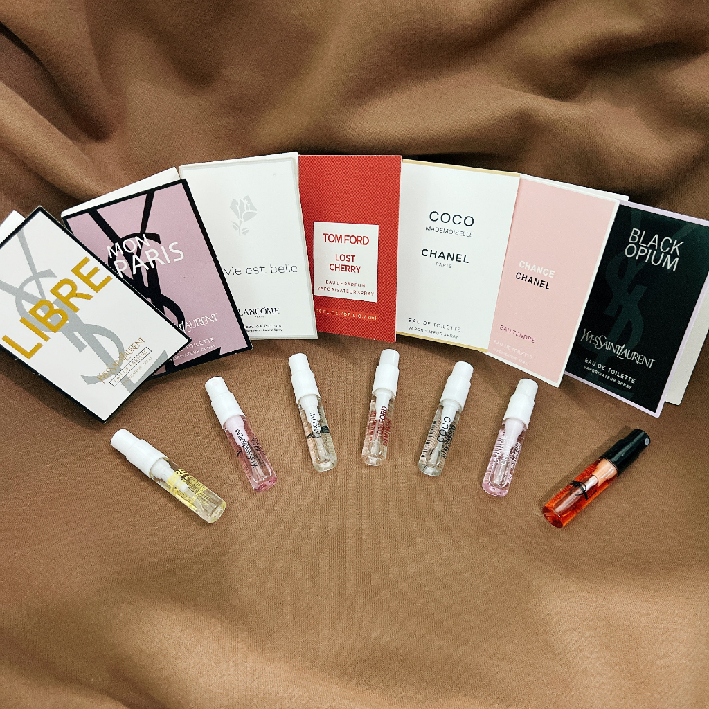 Mẫu thử nước hoa các hãng mini 2ml, Vial nước hoa dùng thử AURA PERFUME