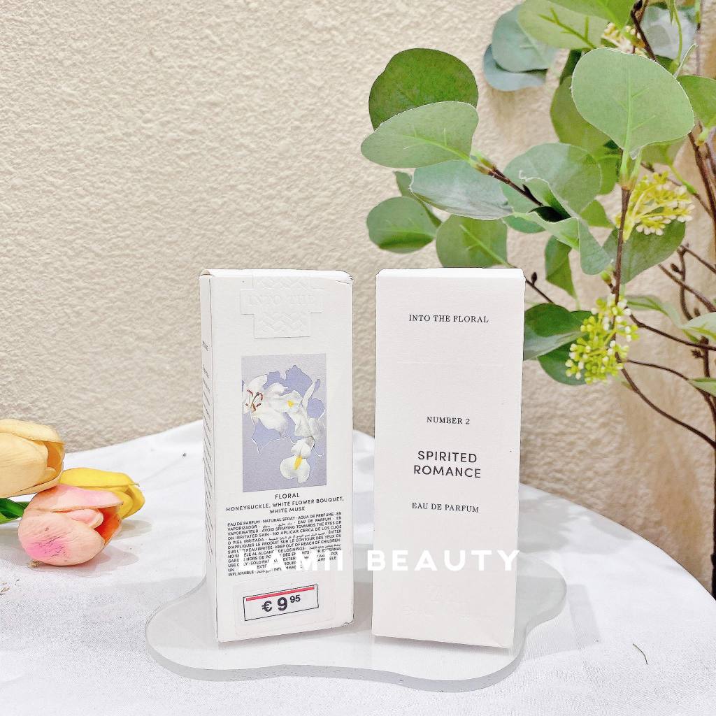 Nước hoa ZARA SPIRITED ROMANCE EDP 30ml/100ml - LAMII BEAUTY