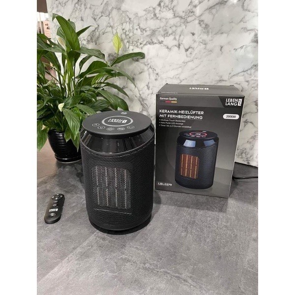 Máy sưởi gốm thông minh Lebenlang LBL0279 3 Chế độ - Máy sưởi đa năng dùng cả 4 mùa