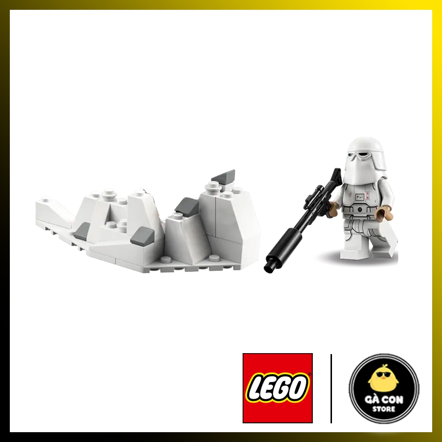 Nhân vật trong Lego Starwars 75320 Snowtrooper™ Battle Pack.