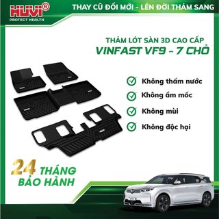 Thảm lót sàn ô tô Vinfast VF9 nhựa TPE nguyên sinh cao cấp
