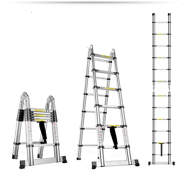 Thang Rút Inox 3m8 Chữ A.
