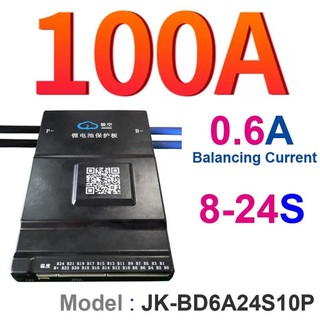 BMS JK 24S 100A/200A cân bằng 0.6A