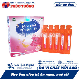 Đa vi chất Yến sào giúp bé ăn ngon, ngủ tốt