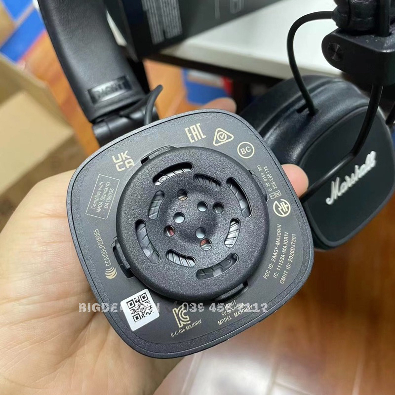 Tai nghe có dây Marshall Major 4 - Chính hãng 100% ✔️ Ảnh thật ✔️ BigDeals VN