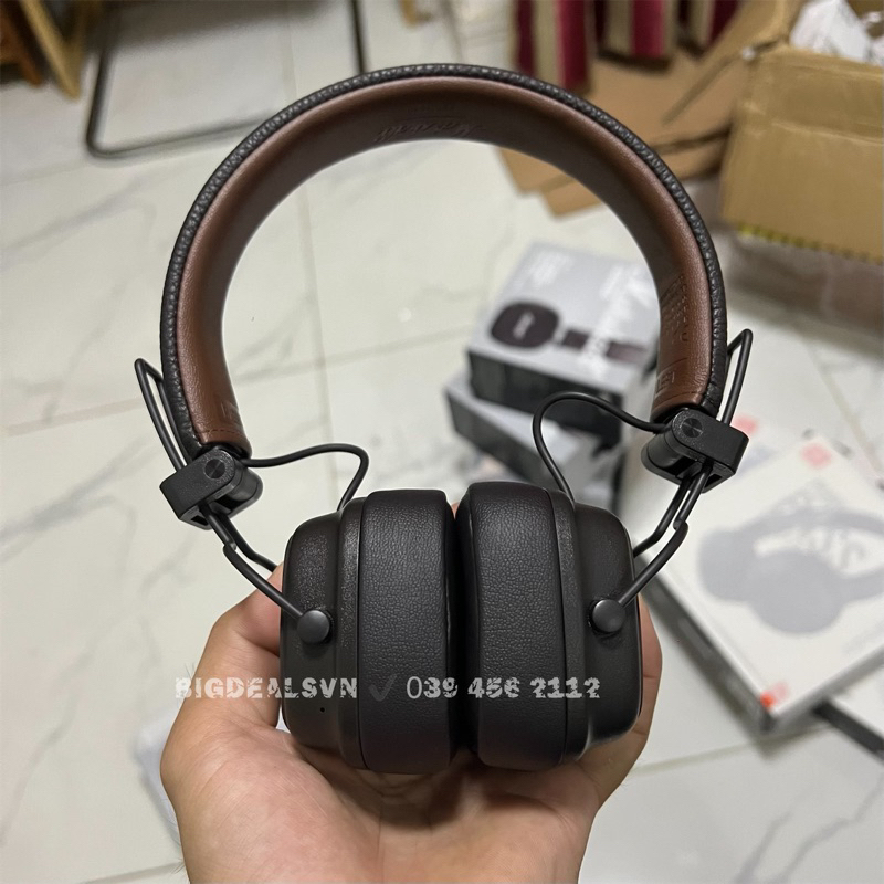 Tai nghe có dây Marshall Major 4 - Chính hãng 100% ✔️ Ảnh thật ✔️ BigDeals VN