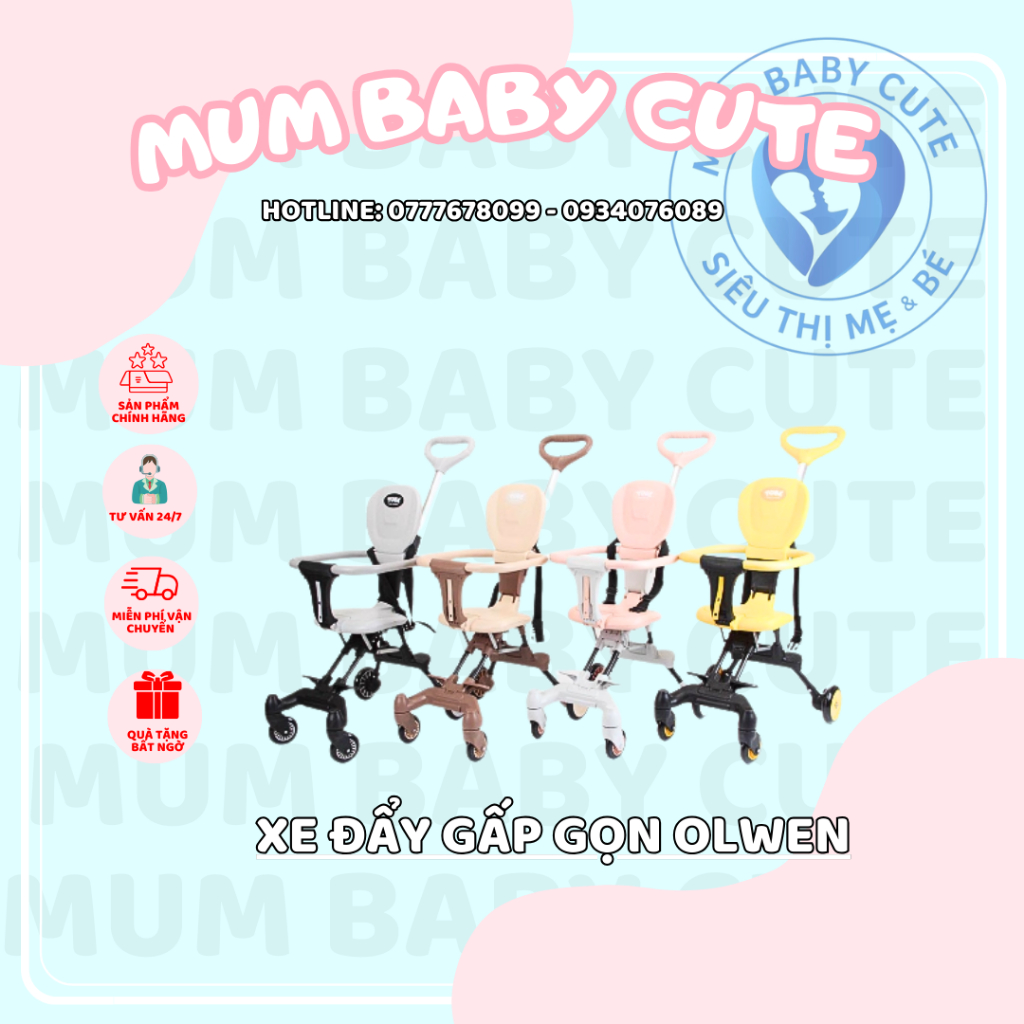 XE ĐẨY GẤP GỌN OLWEN