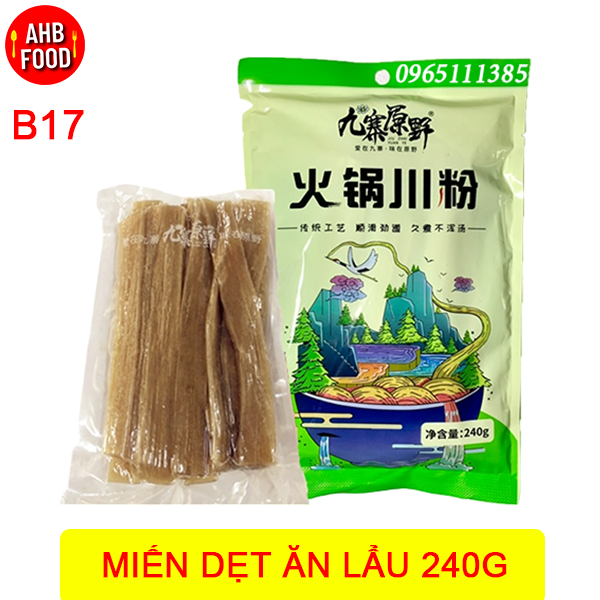 Miến Dẹt Ăn Lẩu Trùng Khánh 240g - Dai ngon quá