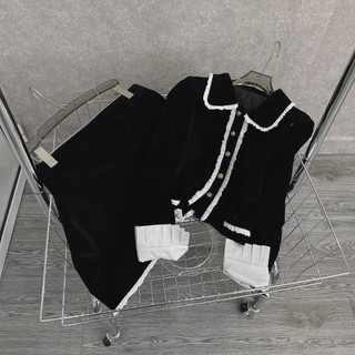 BIGSIZE SET NHUNG VIỀN TRẮNG - 19782