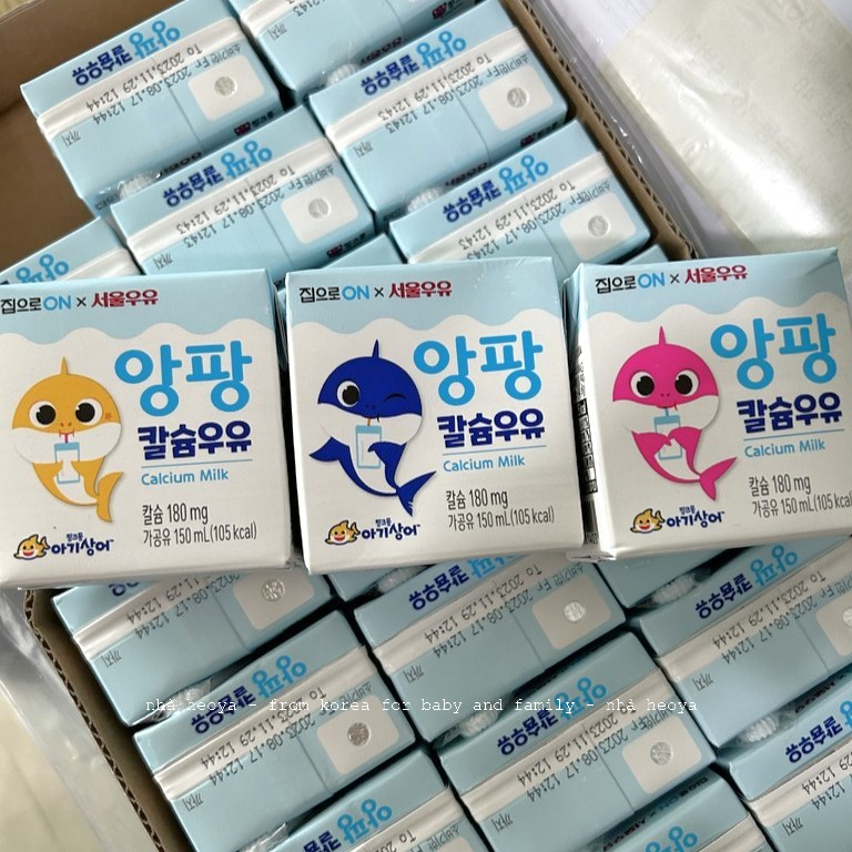SỮA TƯƠI TIỆT TRÙNG PINKFONG BABY SHARK SEOUL MILK