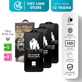 Cường Lực KINGKONG Full Màn Trong Suốt Chính Hãng - Việt Linh Store
