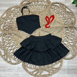 Sét bộ yếm quần váy