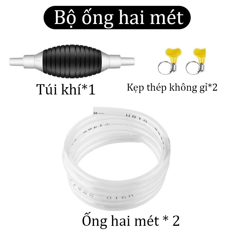 Bơm hút xăng xe máy YIPAUTO Bộ dây hút chất lỏng Ống hút chất lỏng bóp tay Ống bơm đa năng Bơm bóp tay đa năng