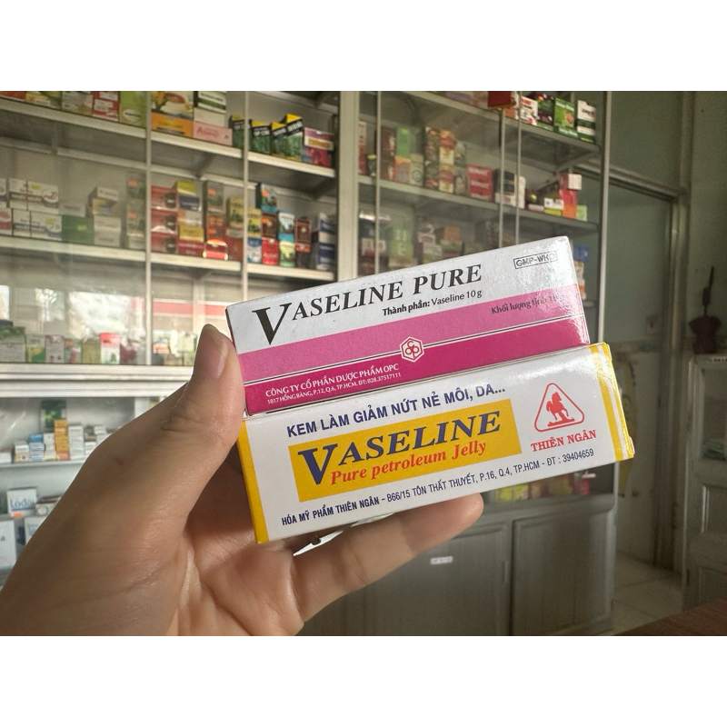 Vaseline dưỡng môi dưỡng da khô nứt nẻ
