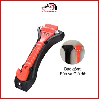 Búa đập kính ô tô, Búa cứu hộ phá kính thoát hiểm trường hợp nguy cấp - Phụ kiện xe hơi .