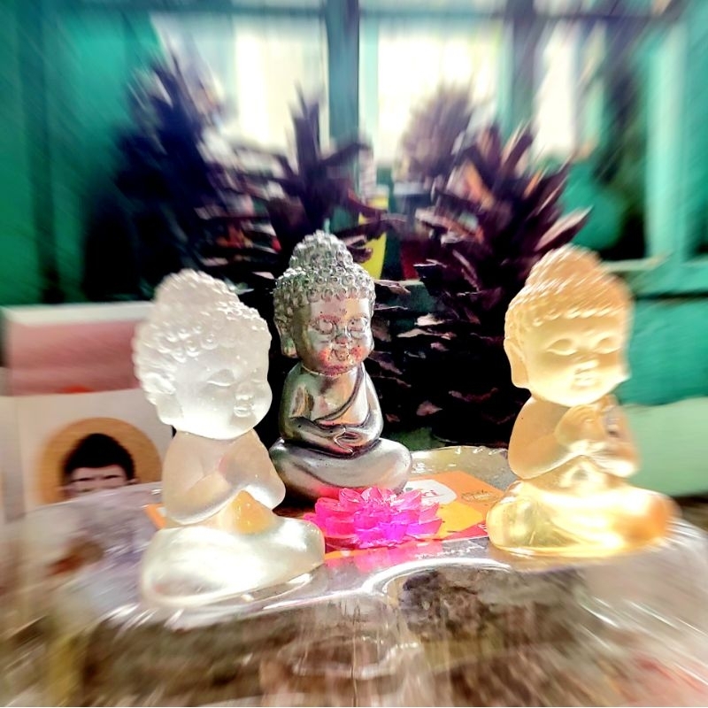 Tượng phật cute An Nhiên để bàn, taplo xe ôtô