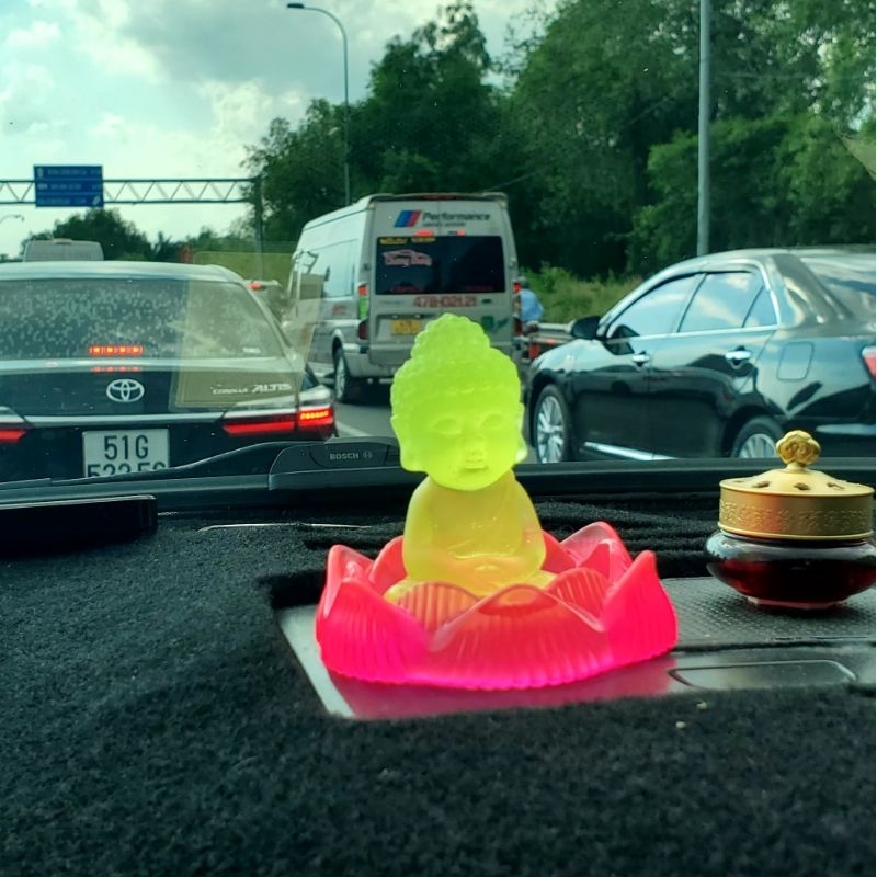 Tượng phật cute An Nhiên để bàn, taplo xe ôtô