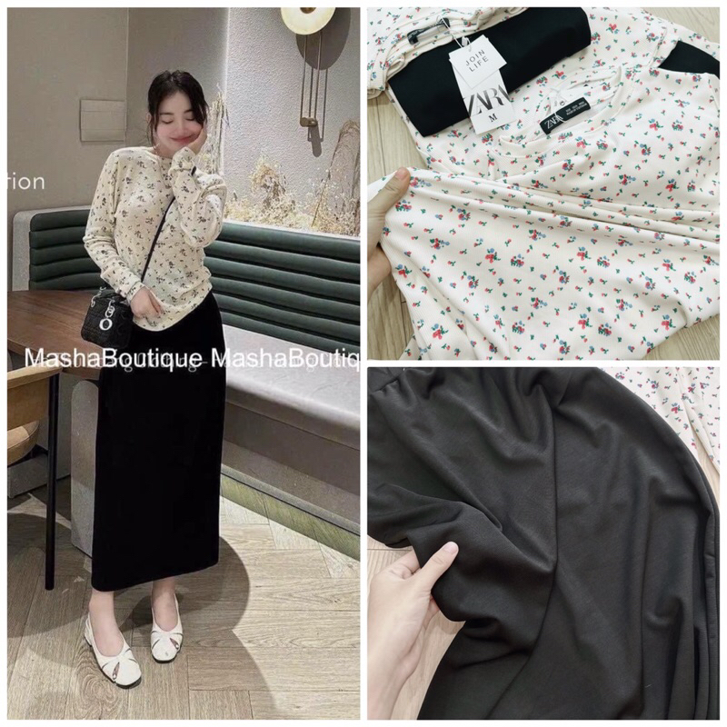 SET HOA NHÍ CHÂN VÁY SUÔNG