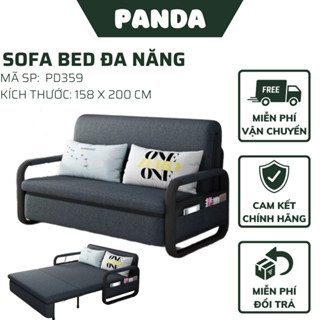  Sofa Giường Thông Minh Gập Gọn - Ghế Sofa Gấp Thành Giường Đa Năng Kích Thước 1m58x1m9 