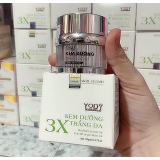 Kem face 3X Yody White Phương Anh chính hãng - Kem dưỡng trắng da ban ngày