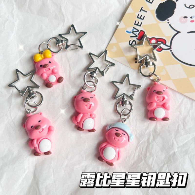 Móc khoá charm loopy cute