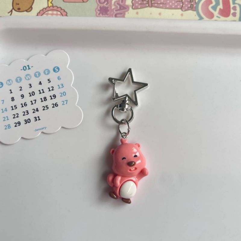 Móc khoá charm loopy cute