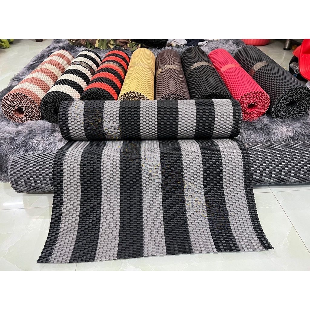 THẢM LÓT SÀN CAO SU 2 MÀU ĐẶC BIỆT CAO CẤP CHO XE Ô TÔ XE 4-5-7 CHỖ