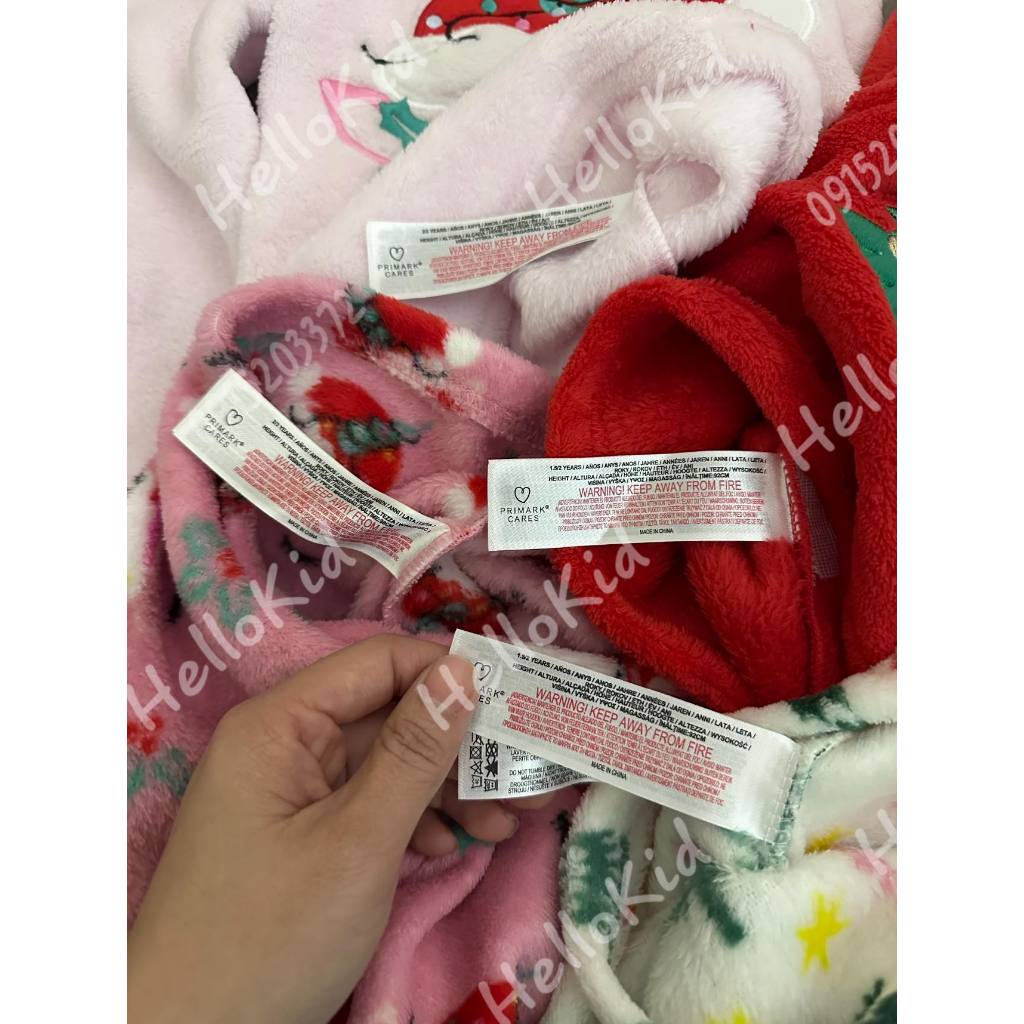 Bộ lông prima thêu đắp cho bé